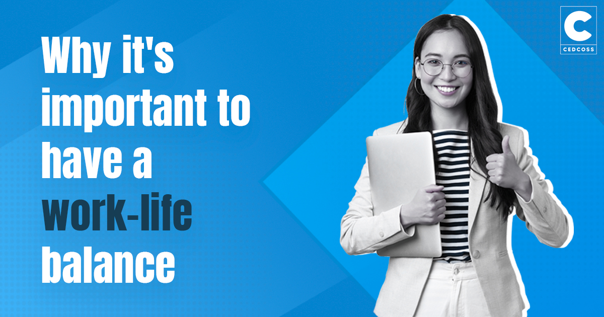 Why is it important to have a work-life balance in today's time?