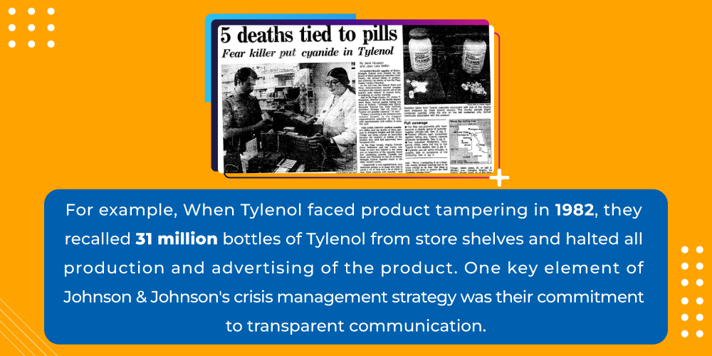 Johnson & Johnson's Crisis management case study