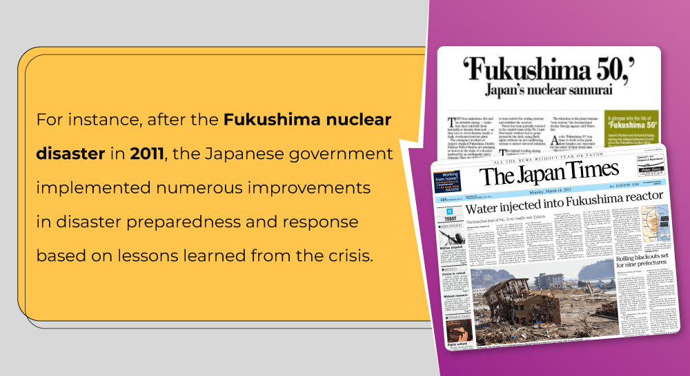 Fukushima Nuclear Disaster, update your crisis management plan based on new learnings